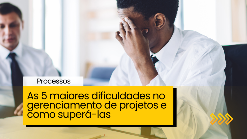 maiores dificuldades em projetos